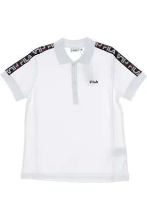 Fila Tops, Dames, Wit, M, Witte Dames Polo Shirt