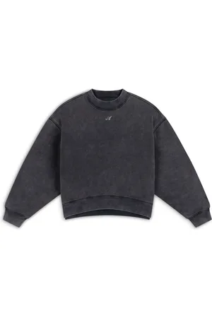 Axel Arigato Sweatshirts & Hoodies, Dames, Zwart, M, Katoen, Crew Signature Sweatshirt