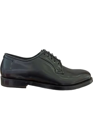 Fabi Schoenen, Heren, Zwart, 40 EU, Klassieke Leren Instappers