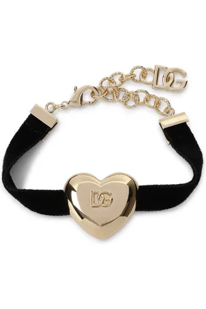 Dolce & Gabbana Accessoires, Dames, Zwart, ONE Size, Zwarte armbanden voor vrouwen