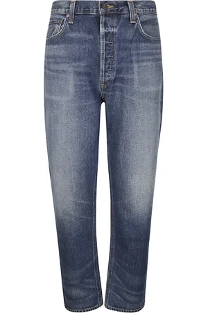 AGOLDE Jeans, Heren, Blauw, W32, Straight Leg Five Pocket Jeans