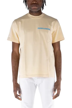Sunflower Tops, Heren, Geel, M, Katoen, Master Logo Tee