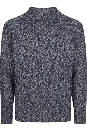 DRUMOHR Truien, Heren, Blauw, L, Stijlvolle Crew Neck Sweater