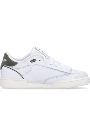 Reebok Schoenen, Heren, Wit, 45 EU, Leer, Witte Club C Lage Top Sneakers