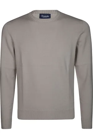 DRUMOHR Truien, Heren, , M, Wol, Merino Crewneck Sweater