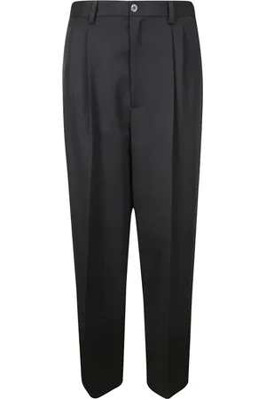 MAGLIANO Broeken, Dames, Zwart, M, Straight Leg Button-Up Broek