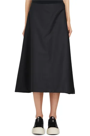 Marni Rokken, Dames, Zwart, 2Xs, Wijde Midi Rok