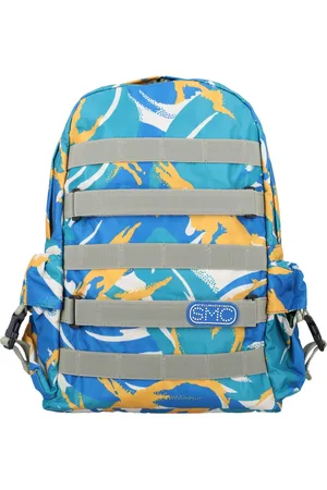 Stella McCartney Tassen, Heren, Veelkleurig, ONE Size, Polyester, Camouflage Patroon Kinderen Rugzak