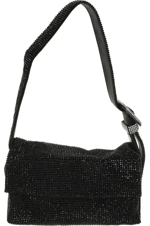 BENEDETTA BRUZZICHES Tassen, Dames, Zwart, ONE Size, Zwarte handtas voor vrouwen Aw 24