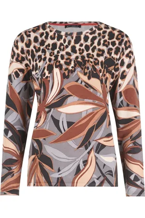 Betty Barclay Tops, Dames, Veelkleurig, S, Bloemen Fijngebreide Trui
