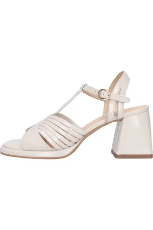 Emanuélle vee Schoenen, Dames, , 39 EU, Leer, Sandalen Room