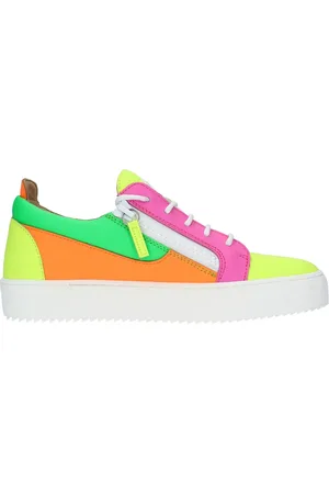 Giuseppe Zanotti Schoenen, Dames, Veelkleurig, 40 EU, Leer, Sneakers Multi Colour