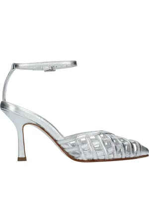 Aldo Schoenen, Dames, Grijs, 40 EU, Met hak Zilver