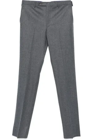 ROTA Broeken, Heren, Grijs, 2Xl, Wol, Luxe Wollen Pakbroek