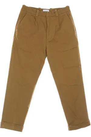 AMISH Broeken, Heren, Bruin, L, Katoen, Bruine Heren Lange Broek