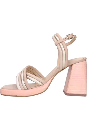 Emanuélle vee Schoenen, Dames, , 38 EU, Leer, Sandalen Multikleur