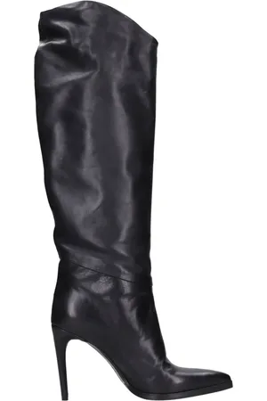 Fru.it Schoenen, Dames, Zwart, 39 EU, Leer, Laarzen Zwart