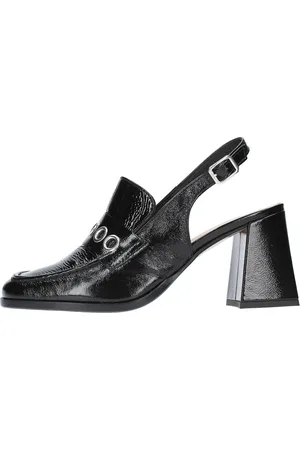 Janet&Janet Schoenen, Dames, Zwart, 39 EU, Met Hak Zwart