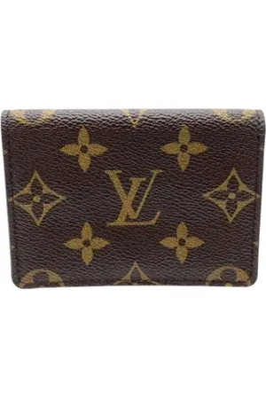 LOUIS VUITTON Pre-owned, Heren, Bruin, ONE Size, Pre-owned Fabric wallets