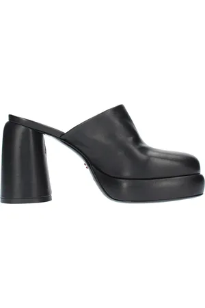 HALMANERA Schoenen, Dames, Zwart, 38 EU, Leer, Sandalen Zwart