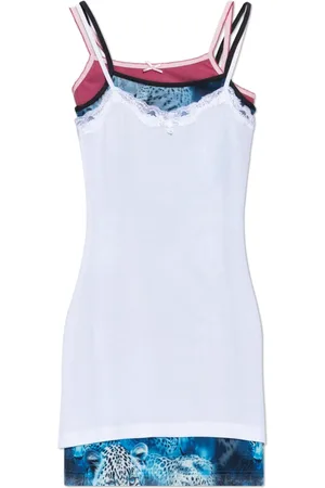 Balenciaga Kleedjes, Dames, Wit, XS, Jurk met bandjes