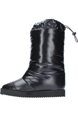 Gia Borghini Schoenen, Dames, Zwart, 41 EU, Nylon, Laarzen Zwart
