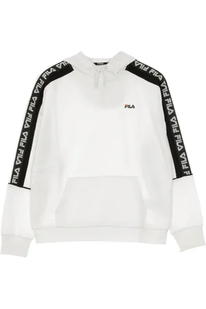 Fila Sweatshirts & Hoodies, Dames, Wit, S, Lichtgewicht capuchontrui in Bright /Black