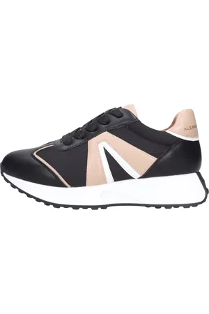 Alexander Smith Schoenen, Dames, Zwart, 39 EU, Leer, Sneakers Zwart