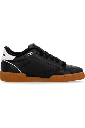 Reebok Schoenen, Heren, Zwart, 41 EU, Leer, Zwarte Lage Club Sneakers