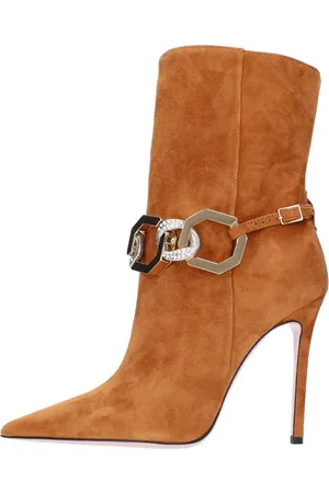 GEDEBE Schoenen, Dames, Bruin, 37 EU, Suède, Laarzen Kameel
