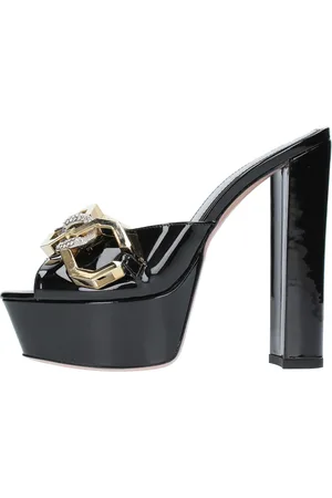 GEDEBE Schoenen, Dames, Zwart, 37 1/2 EU, Sandalen Zwart