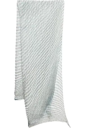 Fendi Pre-owned, Dames, Grijs, ONE Size, Pre-owned Silk scarves