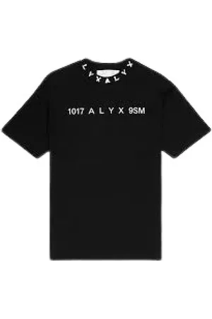1017 ALYX 9SM Tops, Heren, Zwart, L, Katoen, Casual Katoenen T-Shirt