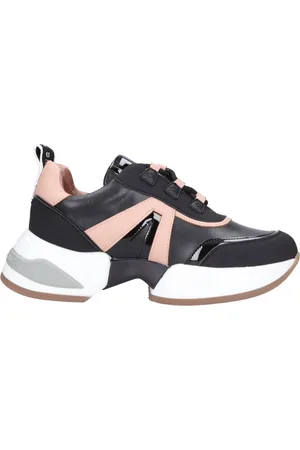 Alexander Smith Schoenen, Dames, Zwart, 40 EU, Leer, Sneakers Zwart