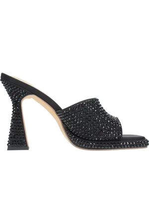 Alma en Pena Schoenen, Dames, Zwart, 36 EU, Satijn, Sandalen Zwart
