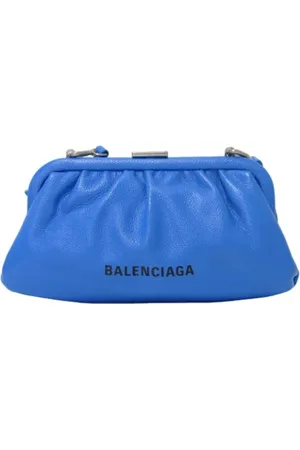 Balenciaga Pre-owned, Dames, Blauw, ONE Size, Pre-owned Leather balenciaga-bags