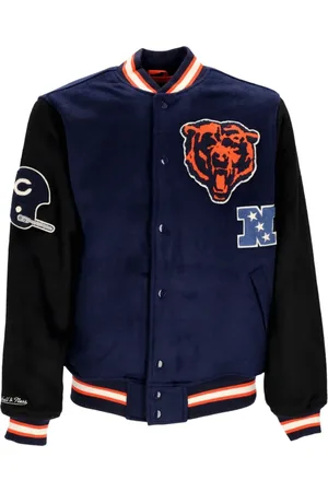 Mitchell & Ness Jassen, Heren, Blauw, M, Wol, Chicago Bears Legacy Varsity Jacket
