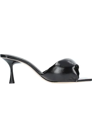 Studio Amelia Schoenen, Dames, Zwart, 39 EU, Leer, Sandalen Zwart