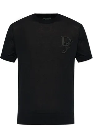 Dolce & Gabbana Truien, Heren, Zwart, M, Kasjmier, Kasjmier trui met logo