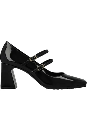 Lodi Schoenen, Dames, Zwart, 39 EU, Zwarte lakleren jurkschoenen
