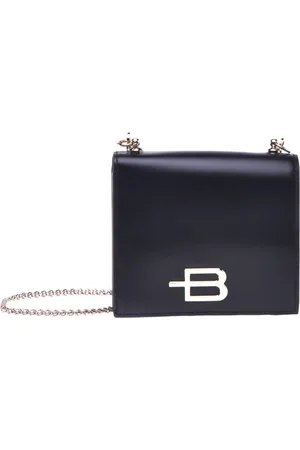 BALDININI Accessoires, Dames, Zwart, ONE Size, Wallet with chain in leather