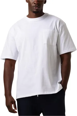Scotch&Soda Tops, Heren, Wit, S, Casual Wit Zak T-shirt 3 Kruizen
