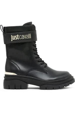 Roberto Cavalli Schoenen, Dames, Zwart, 39 EU, Laarzen