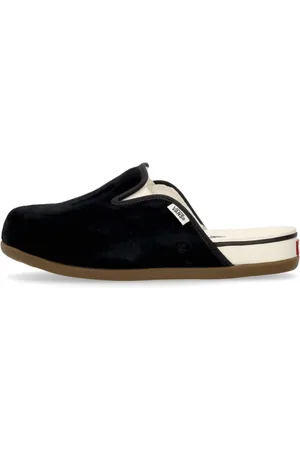 Vans Schoenen, Heren, Zwart, 38 1/2 EU, Suède, Zwart/Marshmallow Suède Slip-On Muiltje