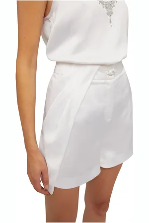 GENNY Korte broeken, Dames, Wit, S, Shorts