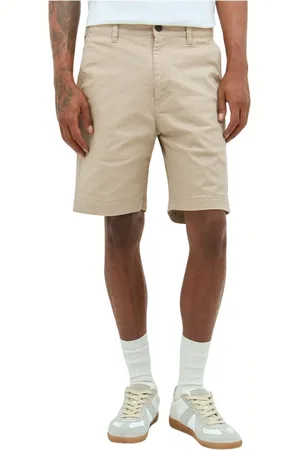 A Bathing Ape Korte broeken, Heren, , S, Katoen, Logo Patch Chino Shorts Katoen Twill
