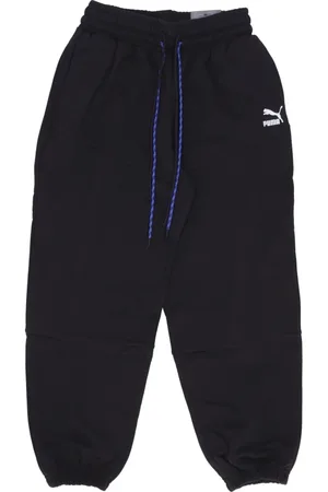 PUMA Broeken, Dames, Zwart, XS, Katoen, Zwarte lichtgewicht trainingsbroek voor vrouwen