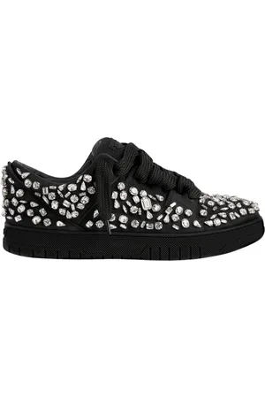 1989 STUDIO Schoenen, Heren, Zwart, 41 EU, Lage Sneaker in Trendy Stijl