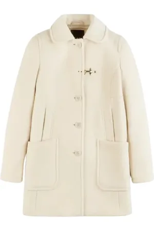 FAY Mantels, Dames, , M, Wol, Bon Ton Wollen Jas met Zakken