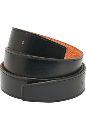 Hermès Pre-owned, Heren, Zwart, ONE Size, Leer, Pre-owned Leather belts
